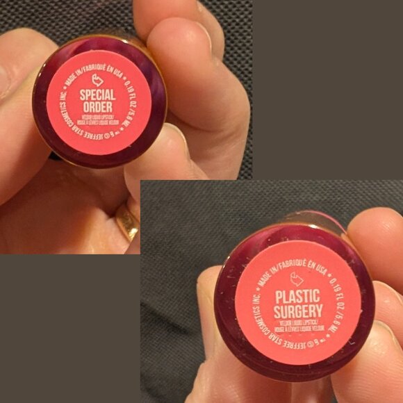 Jeffree Star Velour Liquid Lipstick Bundle – Plastic Surgery & Special Order NIB - Picture 6 of 6
